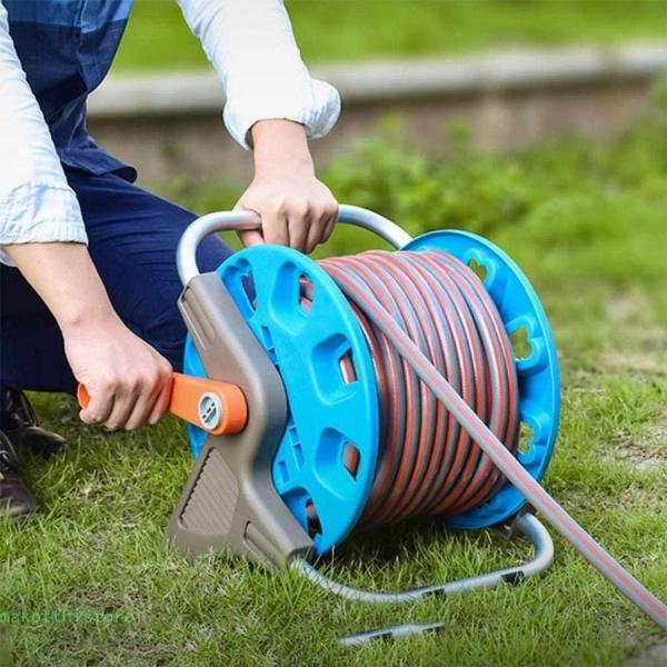 庭、芝生、農場、パティオ用の2つの車輪とハンドルポータブル