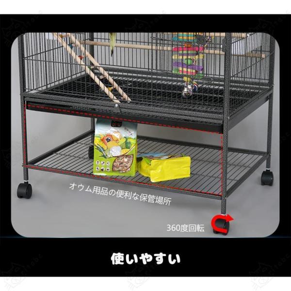 特大四角鳥の群れ鳥かご(78*51.5*132CM)錦小型および中型の