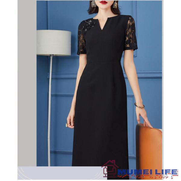 半袖 レース 結婚式 服装 50代 叔母 40代 女性 ワンピース フォーマル お食事会 顔合わせ 服装 60代 母親 お宮参 祖母 70代 お呼ばれ 祝賀会 春夏170-0524-0317 結婚式フォーマルドレス50代 叔母 パーティードレス レディース