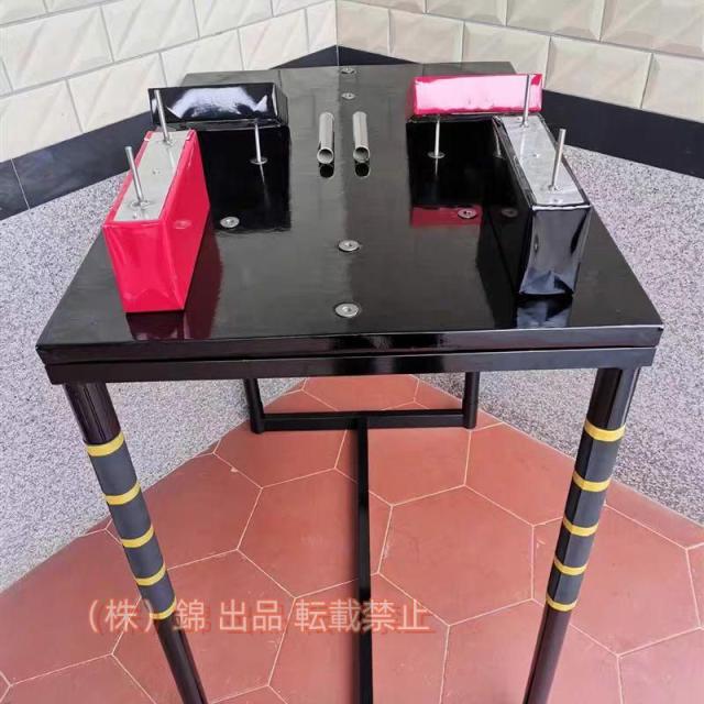 スタンダードアームレスリングテーブル、手首レスリング、アームレスリングテーブル、株式会社錦 アームレスリングマッスルエクサイザー 赤