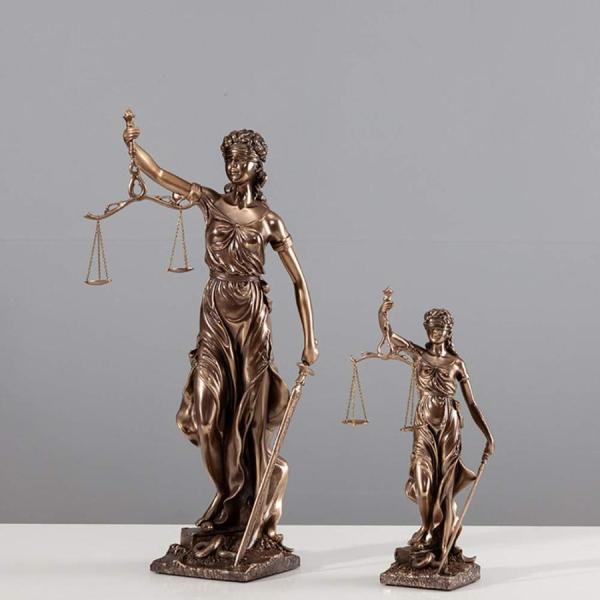 ギリシャの女神の彫刻株式会社錦 正義の女神テミス像正義の女神