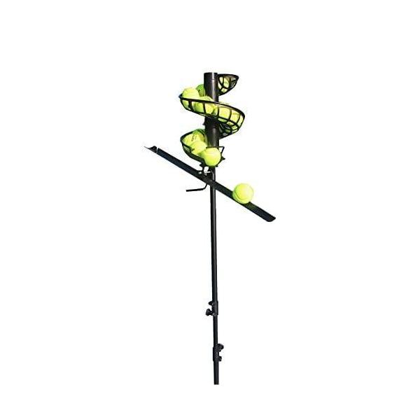 テニス自動球出し機 ソフトテニス 練習器具 テニスサーブ練習機 マルチ角度球出し 株式会社錦 一人練習用携帯用プロテニスボールマシン テニスボールランチャ