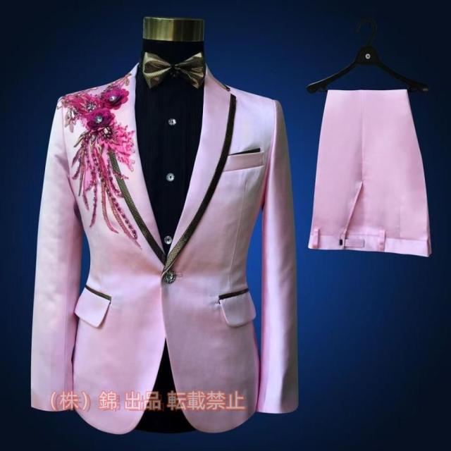 衣装 王子様 メンズ スーツ 男性用スーツ アッシャー スリムスーツ ステージ 演劇 演奏会　発表会株式会社錦 クリスマス 舞台