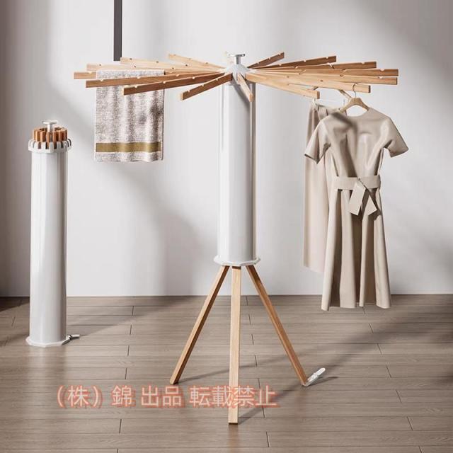 大容量＆省スペース 折りたたみ式 オクトパス ハンガー 室内干し 物干しスタンド 物干しラック株式会社錦 物干し台 ハンガーラック 屋外 収納型 物干竿 タオル