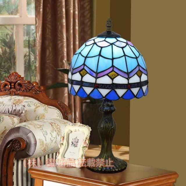 ステンドグラス 照明 電気スタンド スタンドライト ナイトスタンド