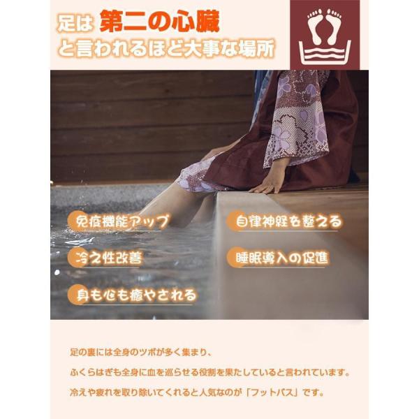 フットバス足湯 バケツ 足湯器 ふくらはぎまで 遠赤外線 足浴用バケツ 自動加熱保温 電気足浴器 フットスパ 錦ローラー付き バブル機能付き足冷え対策 敬老の その他リラックス・マッサージ用品