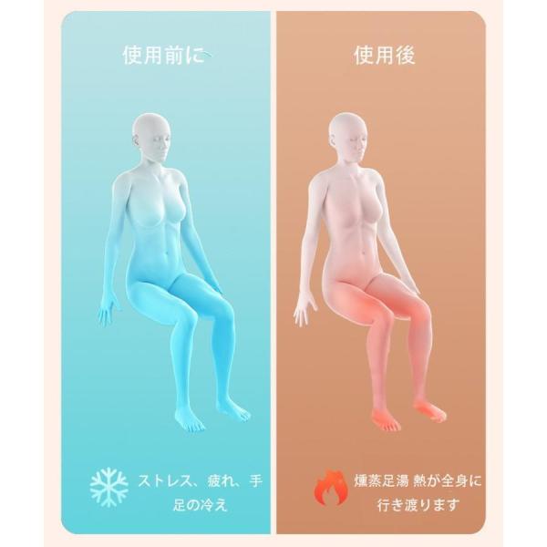 フットバス足湯 バケツ 足湯器 ふくらはぎまで 遠赤外線 足浴用バケツ 自動加熱保温 電気足浴器 フットスパ 錦ローラー付き バブル機能付き足冷え対策 敬老の その他リラックス・マッサージ用品