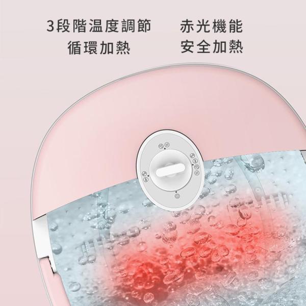 フットバス足湯 バケツ 足湯器 ふくらはぎまで 遠赤外線 足浴用バケツ 自動加熱保温 電気足浴器 フットスパ 錦ローラー付き バブル機能付き足冷え対策 敬老の その他リラックス・マッサージ用品