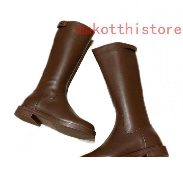 ロングブーツブーツレディース大きい筒周りゆったりロングジョッキー