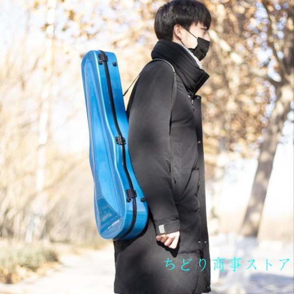4/4バイオリンケース 湿度計内蔵のプロフェッショナルバイオリンケース