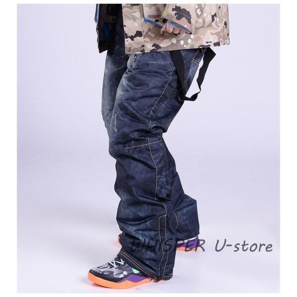 スノーボードウェア デニム Lサイズ スノーボードウェア パンツ メンズ