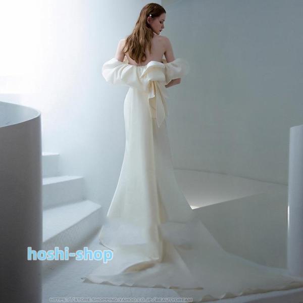 新品ウェディングドレスウエディングドレス白パーティー可愛い花嫁