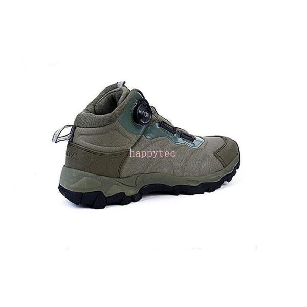 登山靴メンズサバゲートレッキングシューズダイヤル式メンズ撥水登山靴