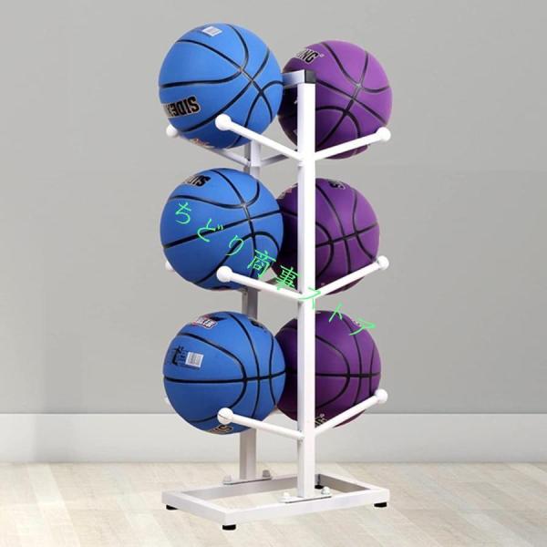 rボール整理カゴ頑丈な両面ボールオーガナイザースタンド