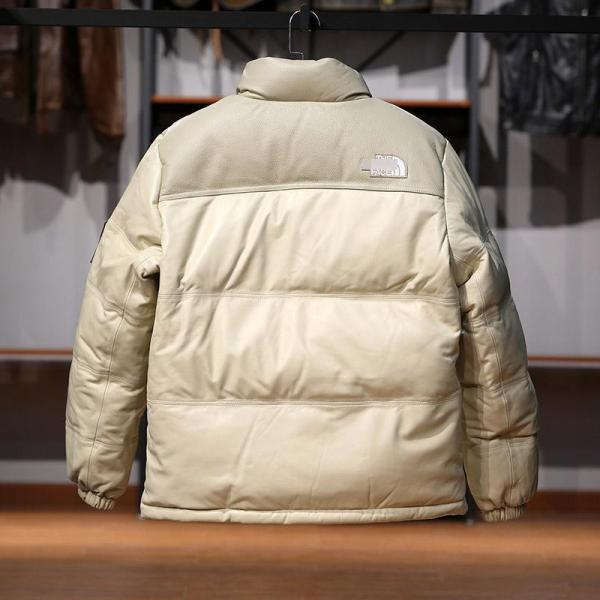 ダウンジャケット シープスキンカーハイドパッチワーク羊革 レザー 立ち襟 メンズ レザーダウンコート 株式会社錦 アウター 防寒 メンズアウター カップルルック ダウンジャケット シープスキンカーハイドパッチワーク羊革 レザー