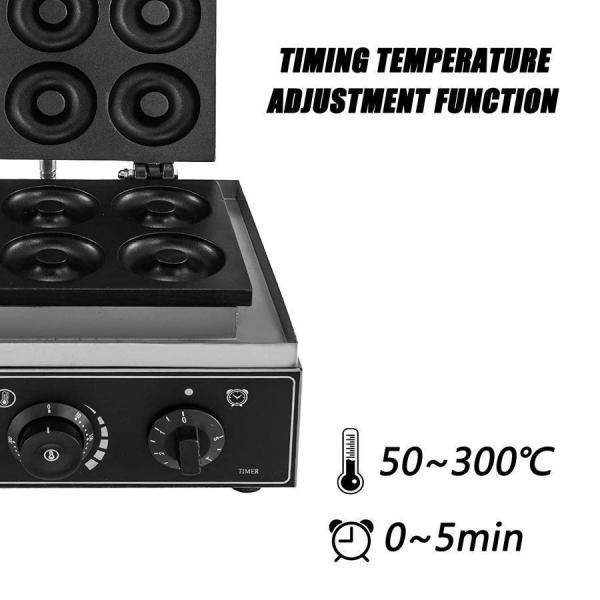 ドーナツメーカー 焼きドーナツ 電気 ドーナツマシン 110V 1550W 業務
