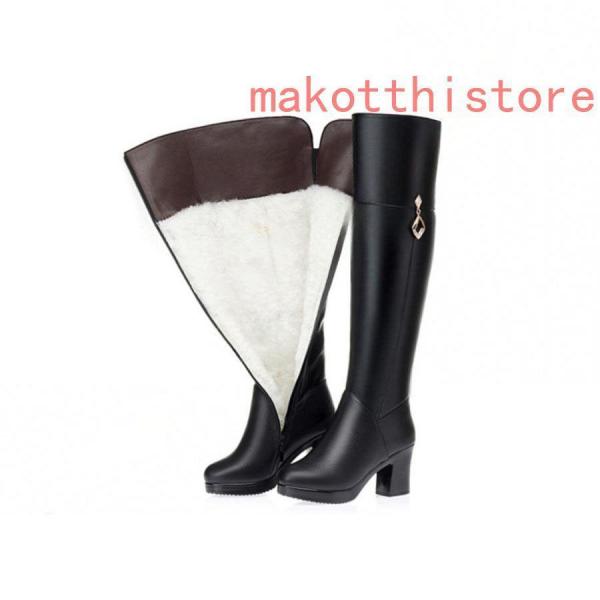 ハイヒール裏起毛ジョッキーブーツレディース乗馬ブーツロング丈サイドジッパーニーハイブーツレディース株式会社錦本革ロングブーツヒール7cm太ヒール ハイヒール裏起毛ジョッキーブーツレディース乗馬ブーツロング丈サイド
