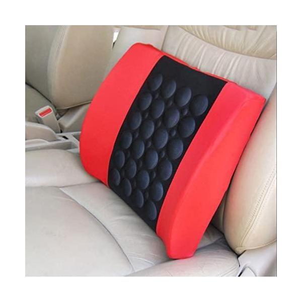 カーエレクトリックマッサージクッションランバーカーバイブレーション