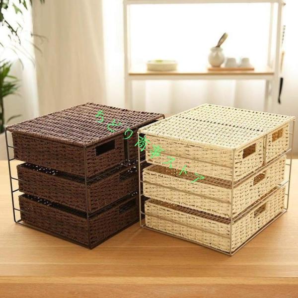 多層織ラック収納ボックスフレーム引き出しオフィスデスクトップ