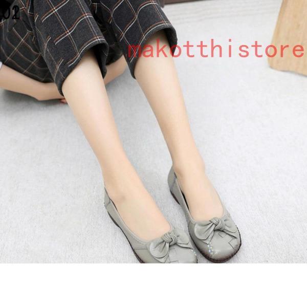 ラウンドパンプス2cmヒールパンプスフラットヒールぺたんこ合成皮革