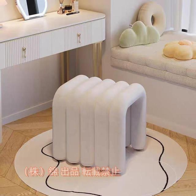 スツール チェア いす ドレッサーチェア 化粧椅子 おしゃれ かわいい コンパクト 株式会社錦高級感