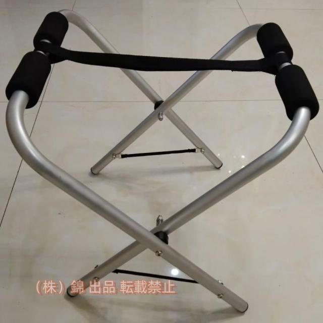 1組のウルトラライトポータブル折りたたみ式カヤックスタンド、ゴム製シース付き、アルミニウム合金素材錦丈夫な耐久性、変形なし、積載量75Kgボートパルプボ