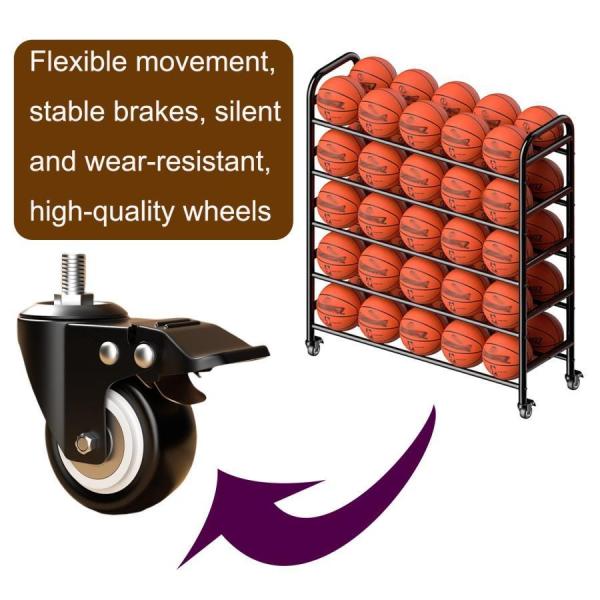 エクササイズボール収納スタンドアップボールラックバスケットボール