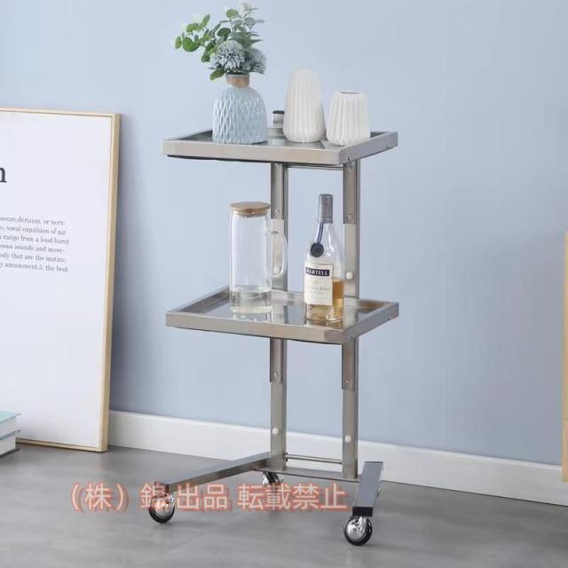 医療用ワゴン 美容車用カート 折りたたみ 室 キャスター付き キッチン