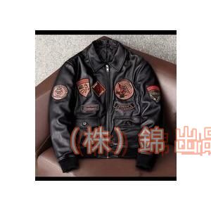 ライダース レザージャケット シープスキン 本革 株式会社錦 バイクレザー メンズファッション 革ジャン S?5XL