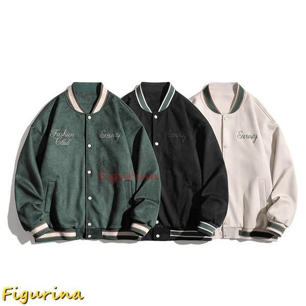 スタジャン メンズ ジャンパー ジャケット 厚手 ゆったり 刺繍 防寒