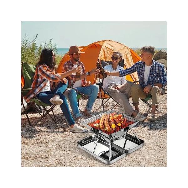 JJZXD ステンレス鋼バーベキュー ツール グリル ガス屋外ホーム義務