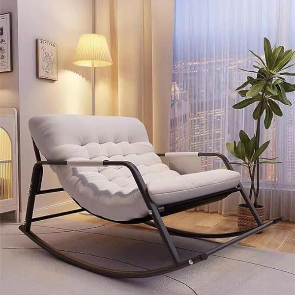 KAIHAOWIN ロッキングチェア 改良型 リラックスチェア リクライニング