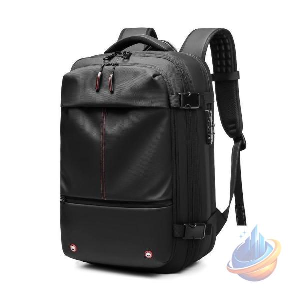 期間限定500円クーポン ビジネスリュック リュックサック メンズ 60Lゾンチーバックパック 真空圧縮 PC収納 拡張可能防水 リュック 大容量 多機能 盗難防止 通気