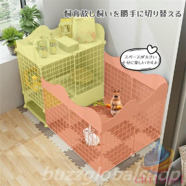 軽量 猫ケージ 猫 犬 x m うさぎ ケー 大きい兎 ジペットケージ 飼育ケージ ペットハウスゾンチー111 75 65 ケージウサギフェンス ペットケージ キャットケージ_3