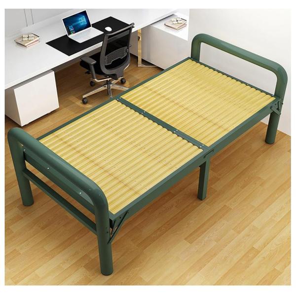 組立不要折りたたみベッドベッドベッドフレーム竹製ベッドボード天然竹