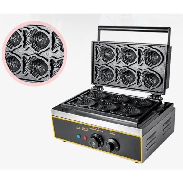 屋台 ファーストフード機器 業務用 たい焼き機 一度に6個成型可能 屋台 ファーストフード機器 業務用 たい焼き機 一度に6個成型可能