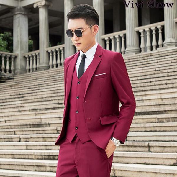 スリーピーススーツ メンズ 3ピース ビジネススーツ 株式会社錦 スリーピース ベスト付 シングルスーツ 成人式 結婚式 通勤 スリーピーススーツ メンズ 3ピース ビジネススーツ 株式会社錦