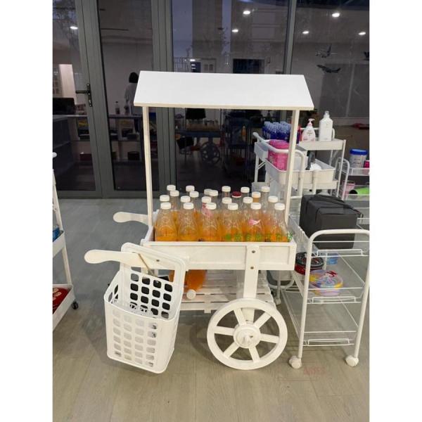 フラワースタンド 屋外 フラワーラック 花棚 植物棚 盆栽棚 屋台 棚 庭 レトロ アンティーク 植物スタンド 園芸ラック 株式会社錦木製 園芸 盆植え_3