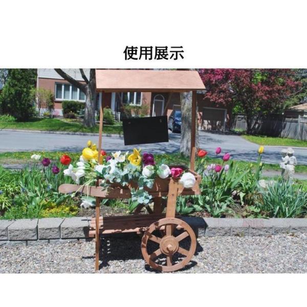 フラワースタンド 屋外 フラワーラック 花棚 植物棚 盆栽棚 屋台 棚 庭 レトロ アンティーク 植物スタンド 園芸ラック 株式会社錦木製 園芸 盆植え_4