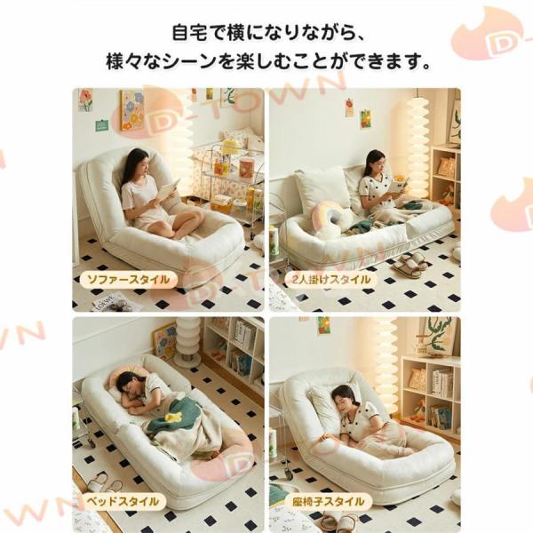 折り畳み式ソファベッド 室内用長椅子 ラウンジソファ 低反発 ソファー 1人掛け ハイバック ソファ デザイン1 モダン 株式会社錦 北欧テイスト 一人暮らし_13