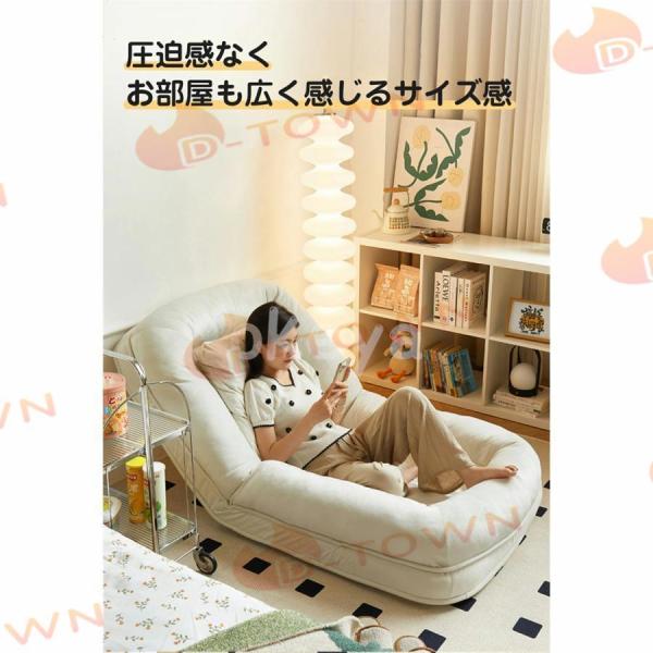折り畳み式ソファベッド 室内用長椅子 ラウンジソファ 低反発 ソファー 1人掛け ハイバック ソファ デザイン1 モダン 株式会社錦 北欧テイスト 一人暮らし_7