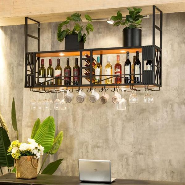 ワイングラスホルダー家の装飾吊り下げ収納のキッチンワインラックの