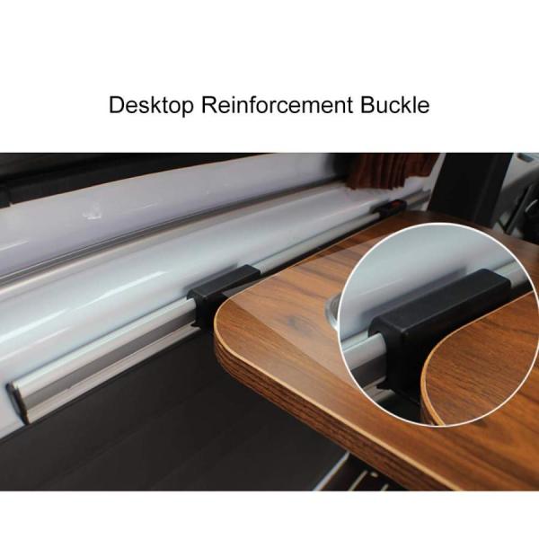 キャンピングカ用のダイニングテブル2カップスロット付き丸型RVテブルキャンピングカボトキャラバンバン株式会社錦キャンピングカ用家具インテリア39.5×79.5c