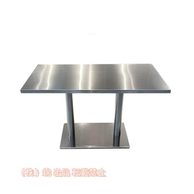 原色ステンレススチールメタルダイニングテーブル、バーテーブルキッチンテーブル、キッチンダイニングルームリビングルーム用レジャーテーブル、小スペースオフ