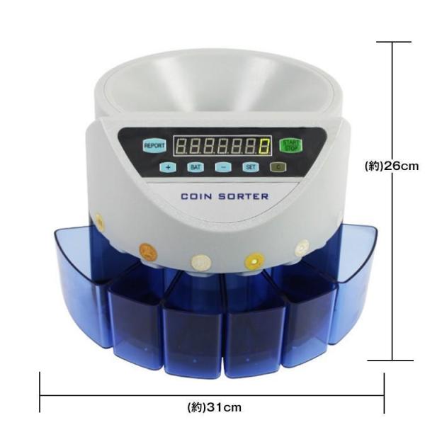 One step社 自動 カウンター 　計数機　通貨計数機 小銭　硬貨 ONE STEP コインカウンター 自動 マネーカウンター ポータブル 硬貨