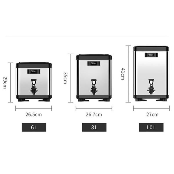 ステンレス ウォータージャグ ホワイト シルバー保温保冷ポット