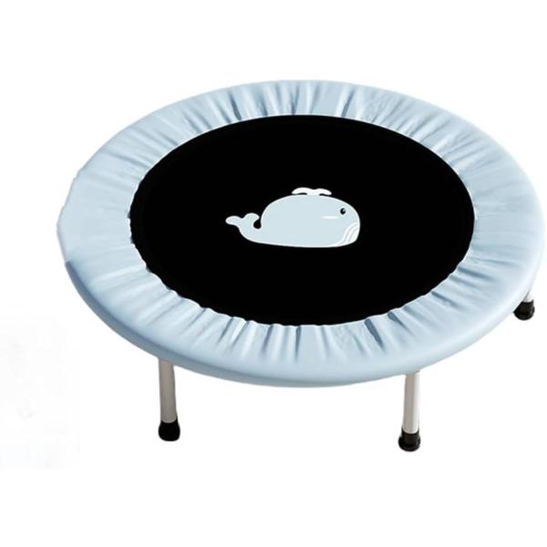 新型トランポリン 室内 全鋼構造 静音設計 高弾力 手すり付き
