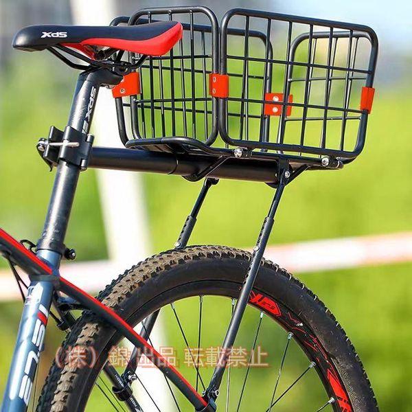 自転車荷台 リアキャリア マウンテンバイク 耐久性 荷物ラック 簡単取付け 株式会社錦合金 軽量 頑丈 ユニバーサル 耐荷重55kg