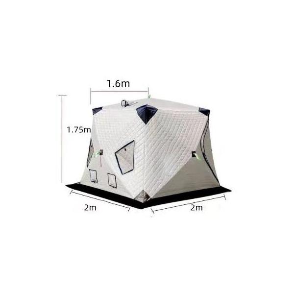 氷釣屋屋外キャンプに綿を厚くした冬携帯釣り装備 株式会社錦