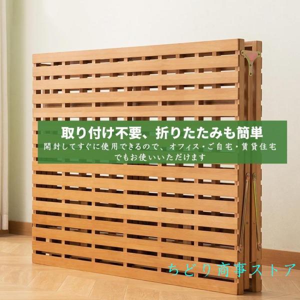 折りたたみベッド 天然竹製 ベッドフレーム 横幅80/100/120/150cm シングルベッド 組立不要 耐荷重300Kg 通気性高い 除湿 すのこベッド 賃貸住宅、オフィスの昼